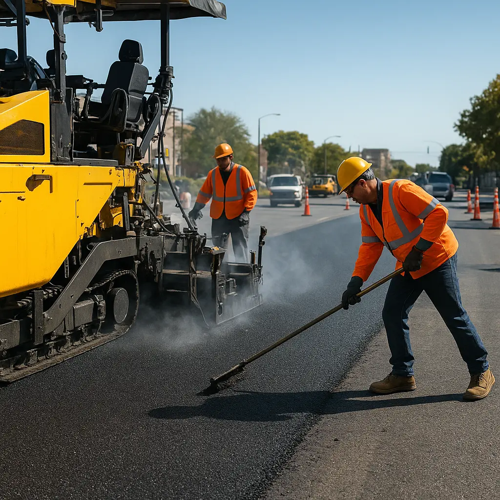 Asphaltierarbeiten